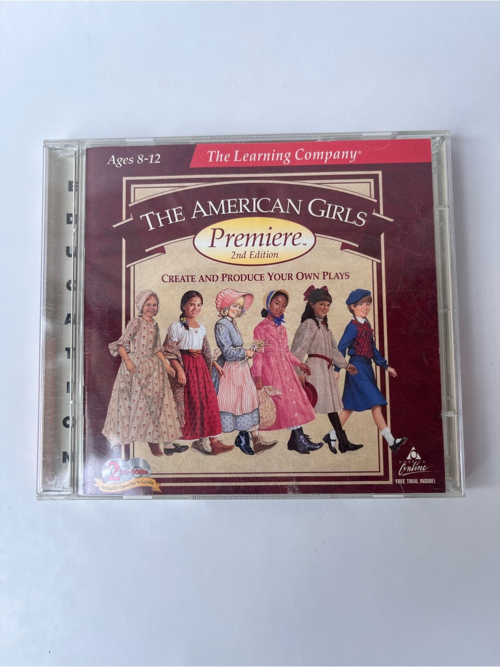 The American Girls Premiere VTG PC CD-Rom Windows Computer Game Learning Company
